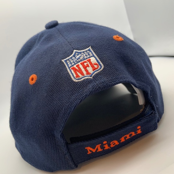 Vintage 90s Miami Dolphins Puma Retro Logo NFL Pro Line Acrylic/Wool Hat - Picture 8 of 16